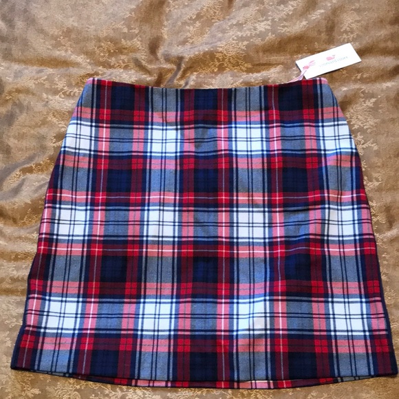 Vineyard Vines Skirts Womens Winter Wool Plaid Skirt Poshmark